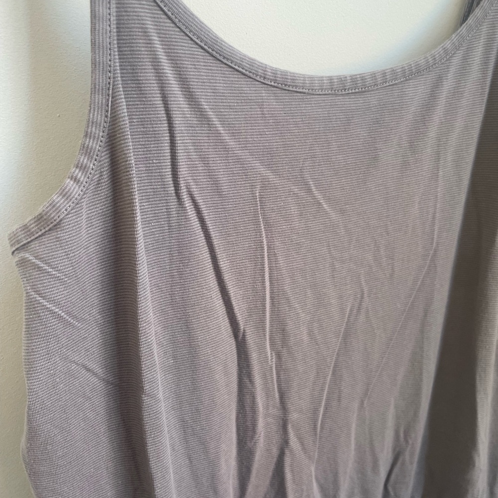 Boutique Brand Chic Layering Basic Gray Maxi Dress - image 3